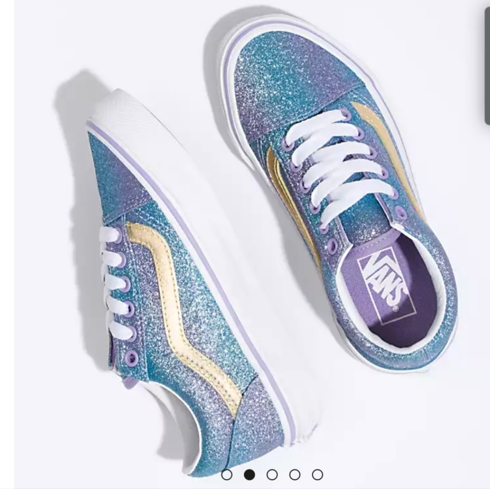 BNIB Vans Girls Ombre Blue/Purple